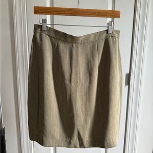 Chic Beige Pencil Skirt for Women